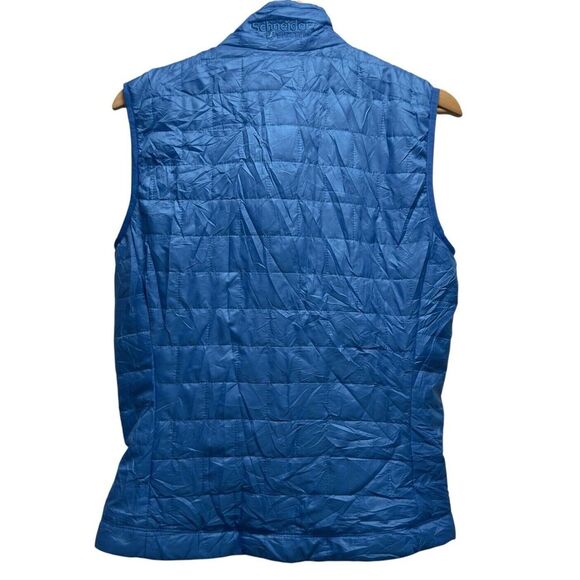 Patagonia Mens Size XS Blue Quilted Nano Puff Zip Vest Jacket Schneider Electric - Picture 5 of 8